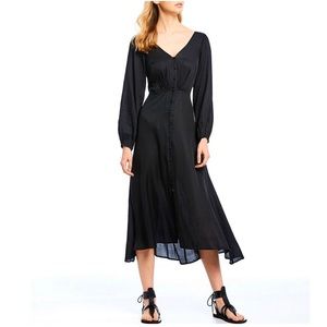 💫Free People | Long Sleeve Midi Dress.